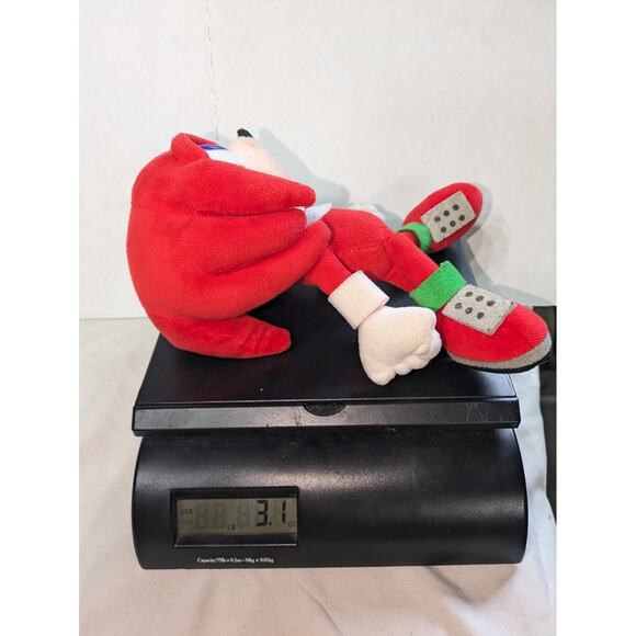 Vintage? Sonic The Hedgehog Knuckles Stuffed Plush ST 10 Inch‎ Rare Sega Echidna - Picture 7 of 7